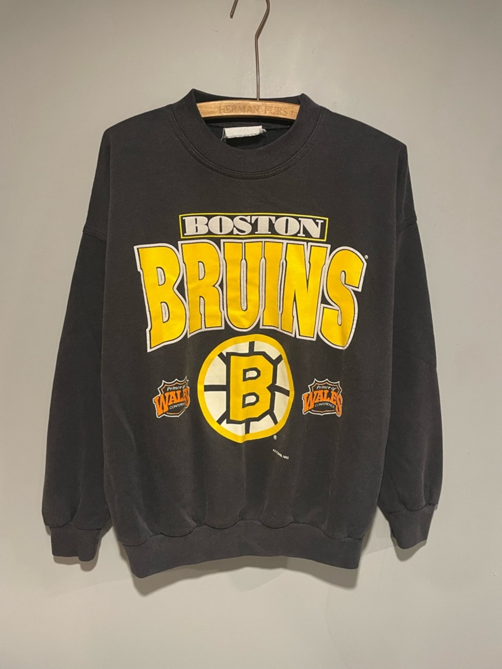 Vintage 1992 Boston Bruins Crewneck